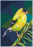 Pattern Chip the Goldfinch
