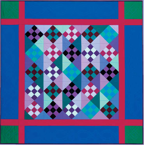 Amish Nine Patch Free Pattern Robert Kaufman Fabric Company