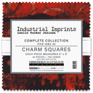 Pattern Wishwell: Industrial Imprints by Leslie Tucker Jenison - Complete Collection Charm Square 
