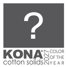 Pattern Kona® Cotton Solids - ? - Color of the Year 2027
