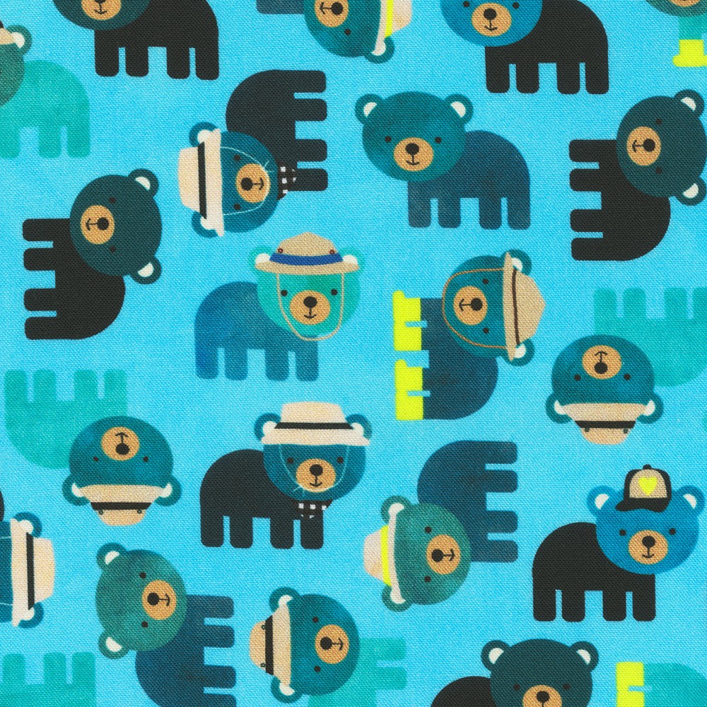 Campground Critters fabric