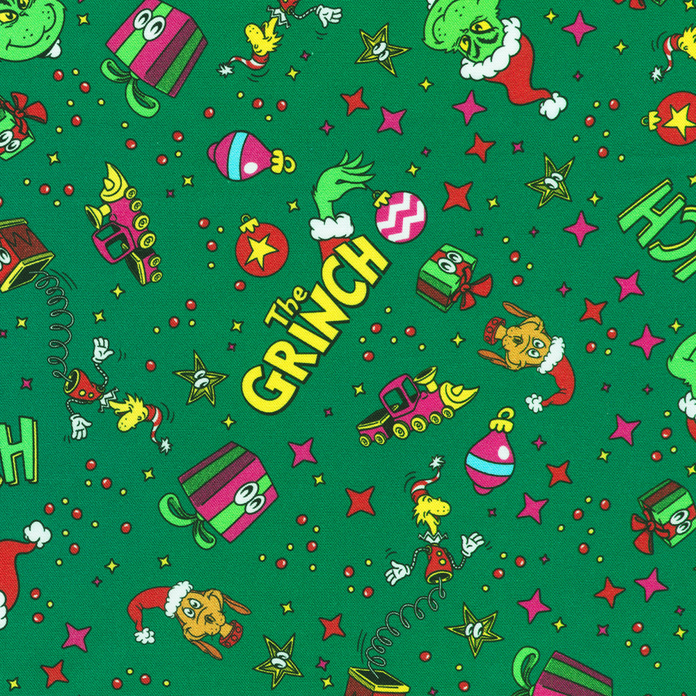 How the Grinch Stole Christmas fabric