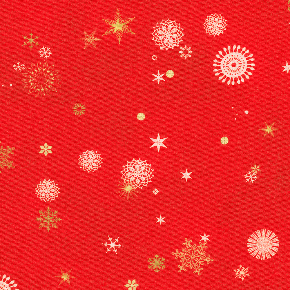 Festive Fauna fabric