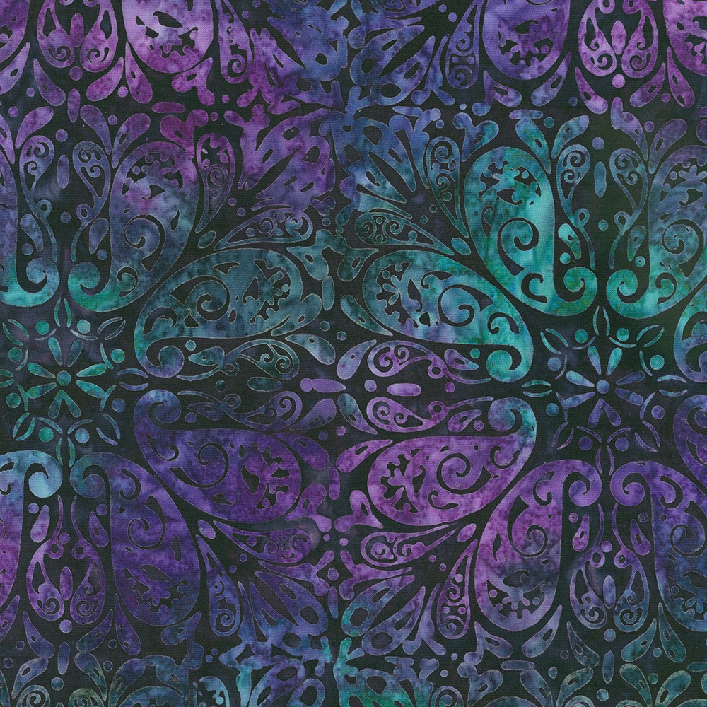 Artisan Batiks: Paisley Bouquet fabric