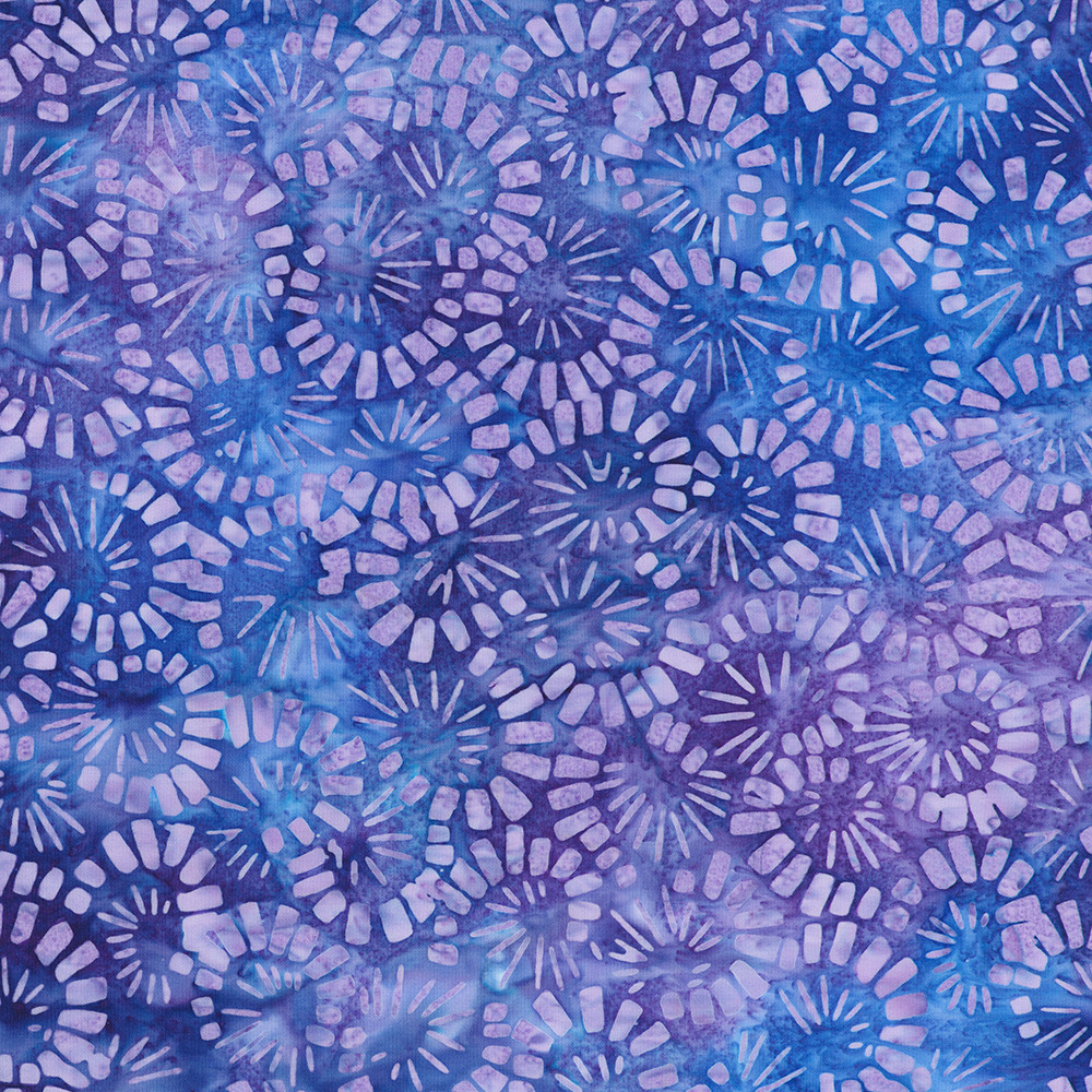 Artisan Batiks: Dancing Petals fabric