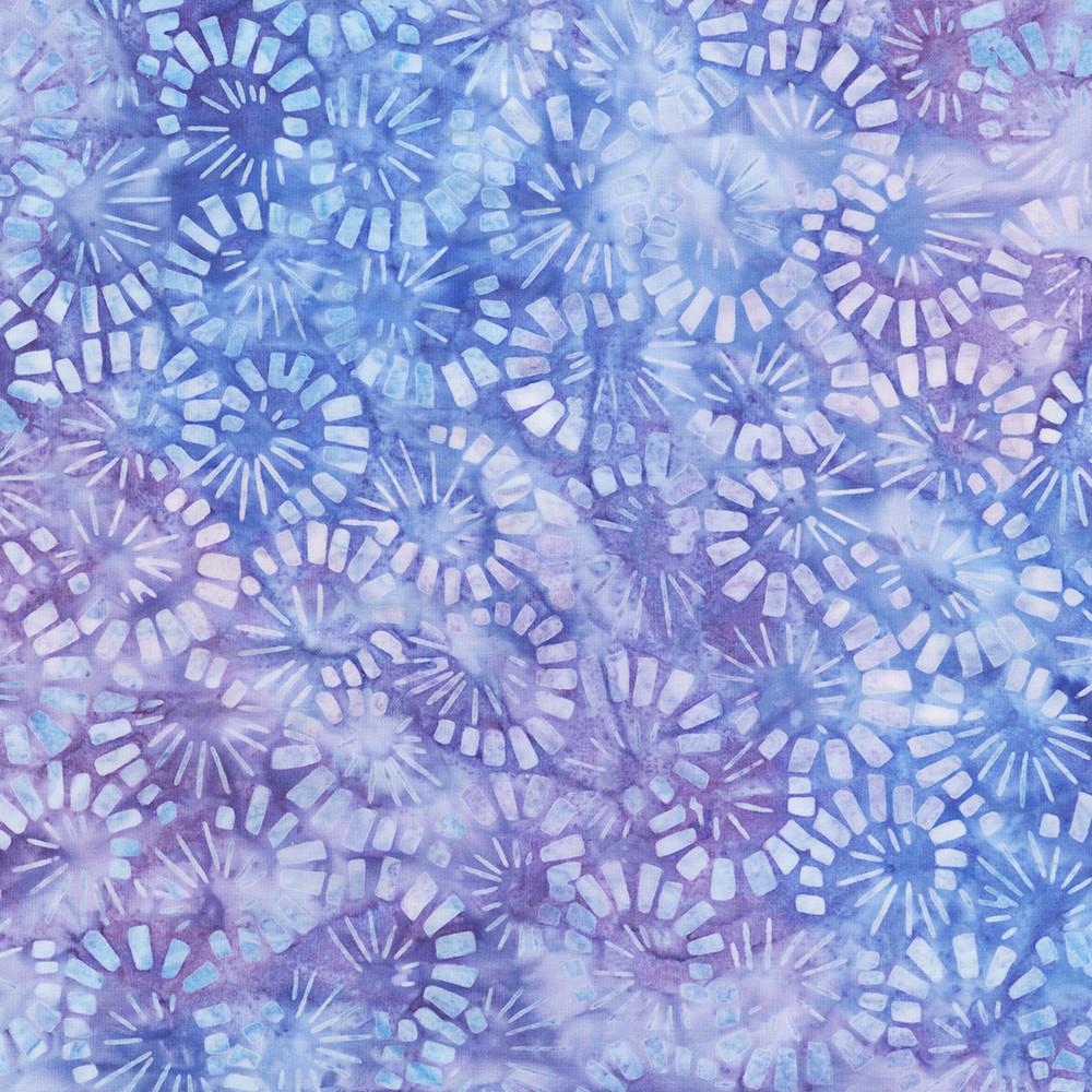 Artisan Batiks: Dancing Petals fabric