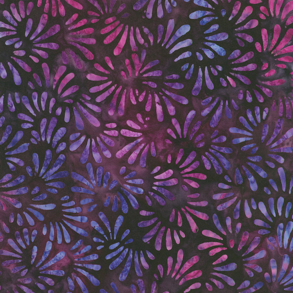 Artisan Batiks: Dancing Petals fabric