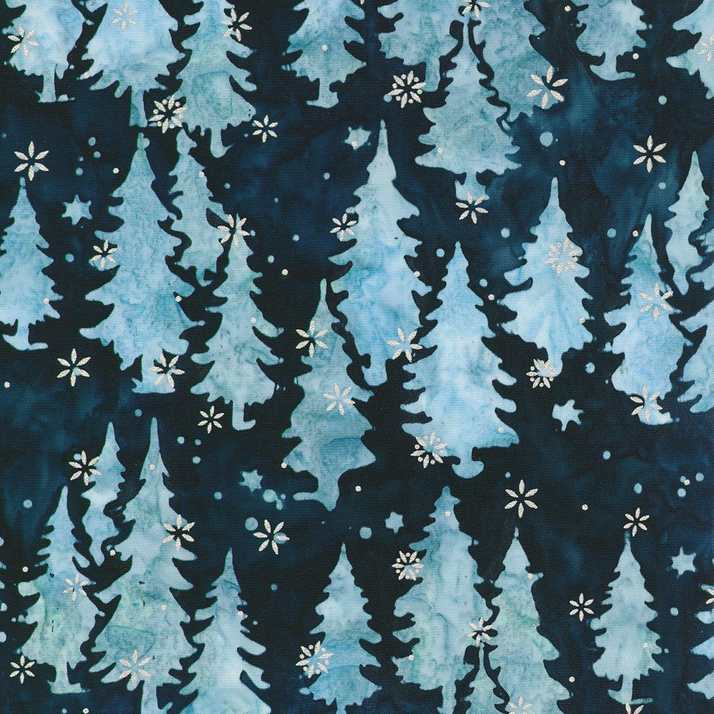 Artisan Batiks:  Winter Pines fabric