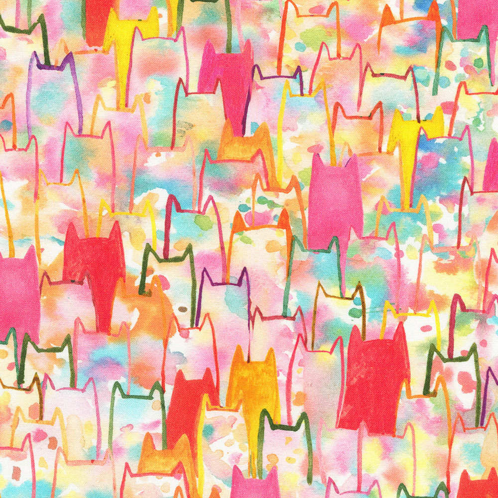 Whisker Wonderland fabric