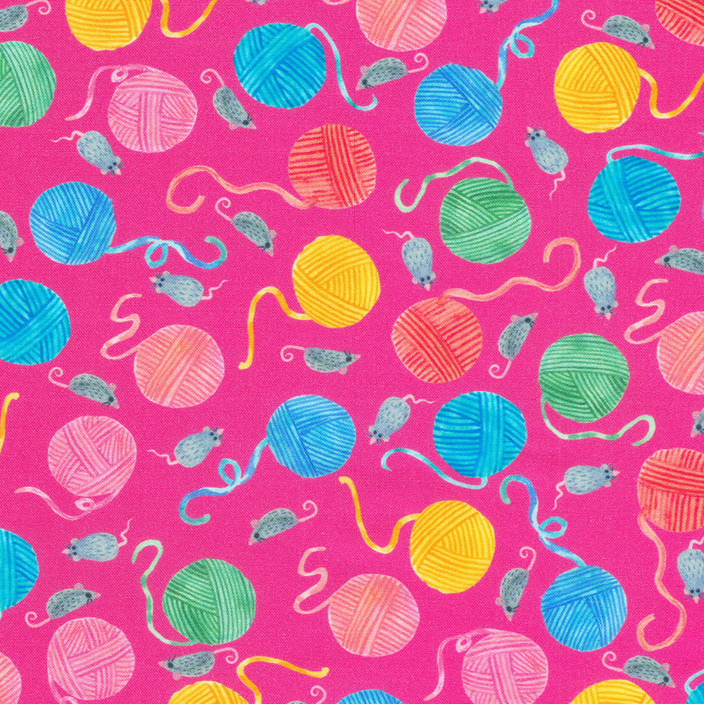 Whisker Wonderland fabric