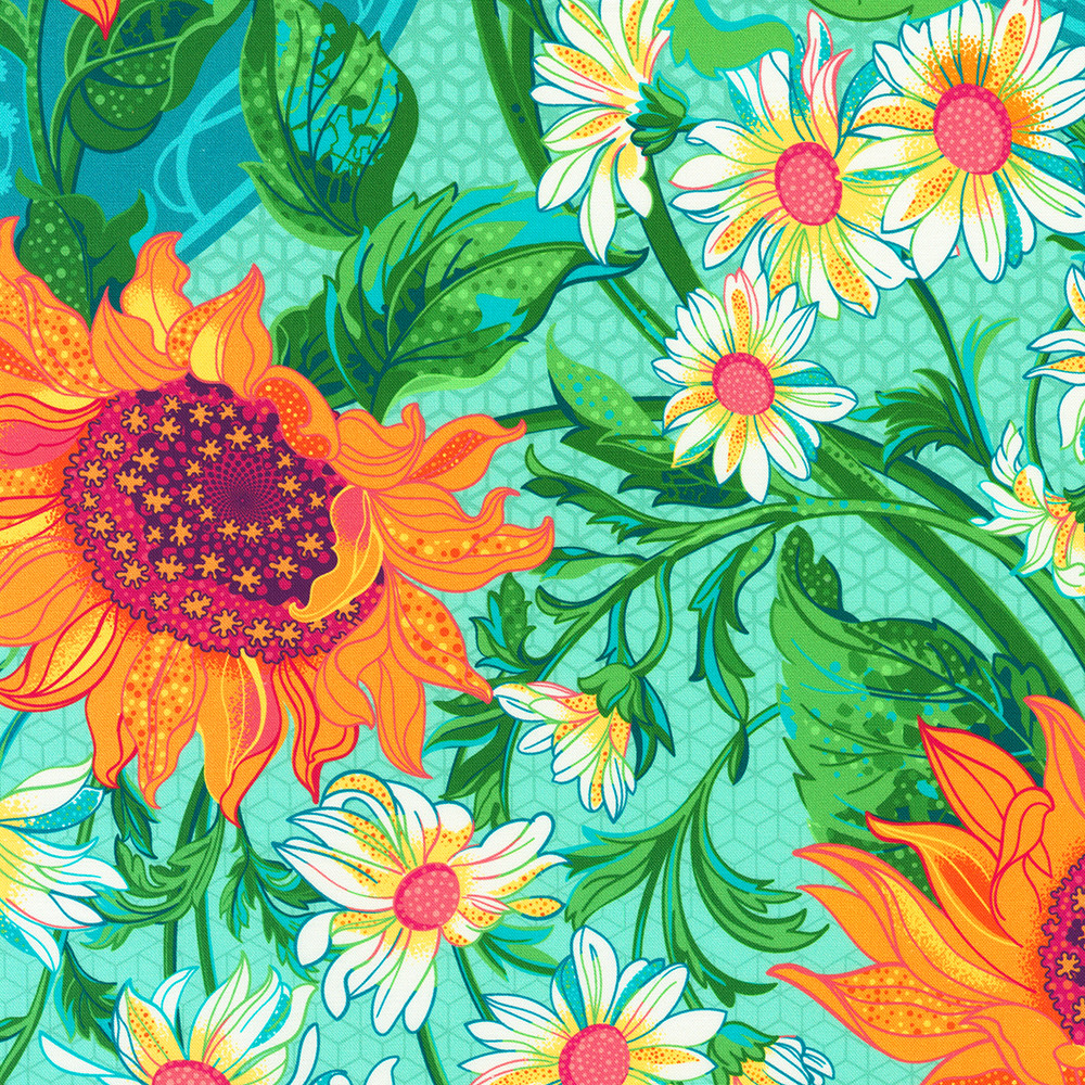 Sunflower Sonata fabric