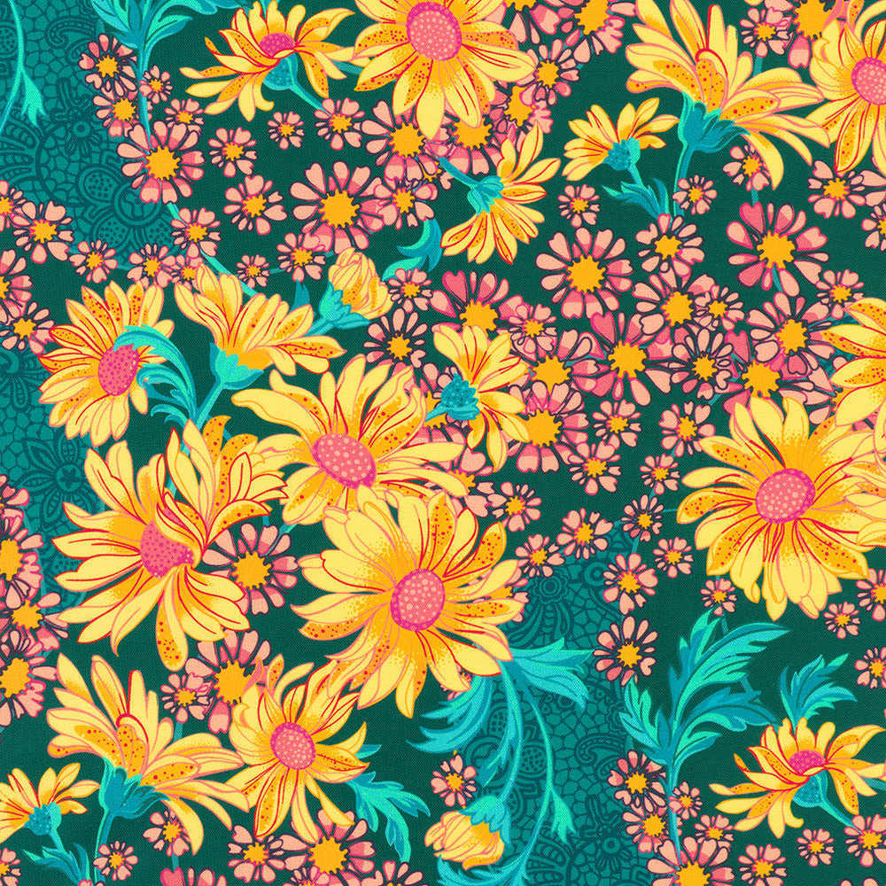 Sunflower Sonata fabric