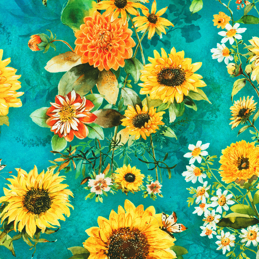 Sunlit Garden fabric