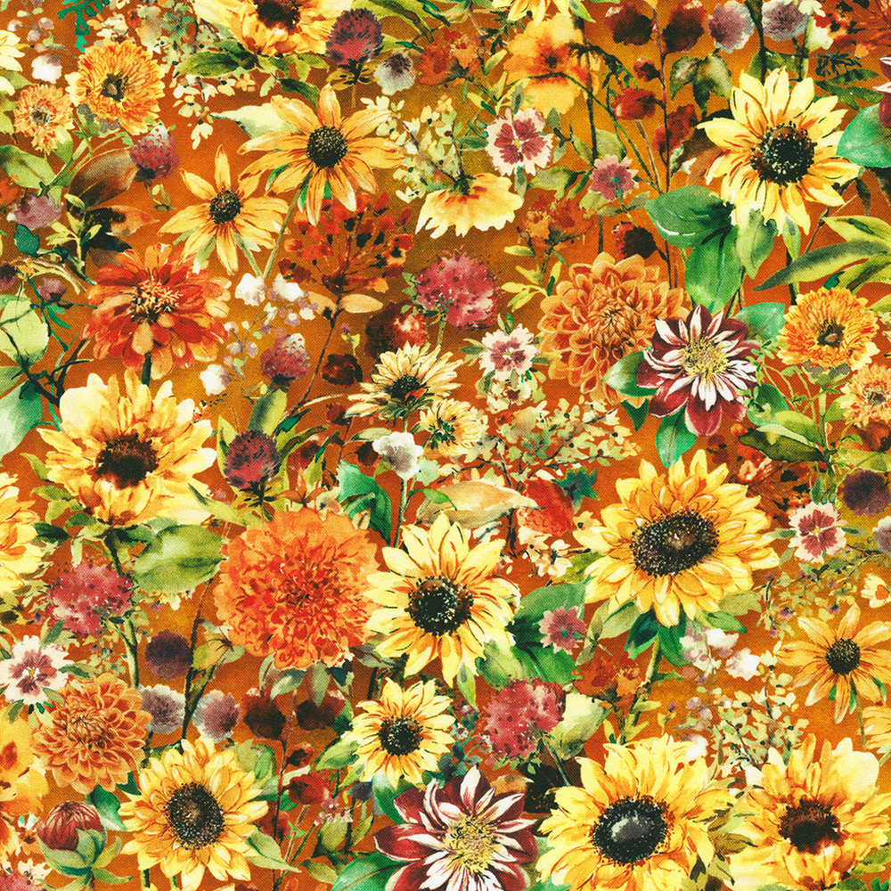 Sunlit Garden fabric