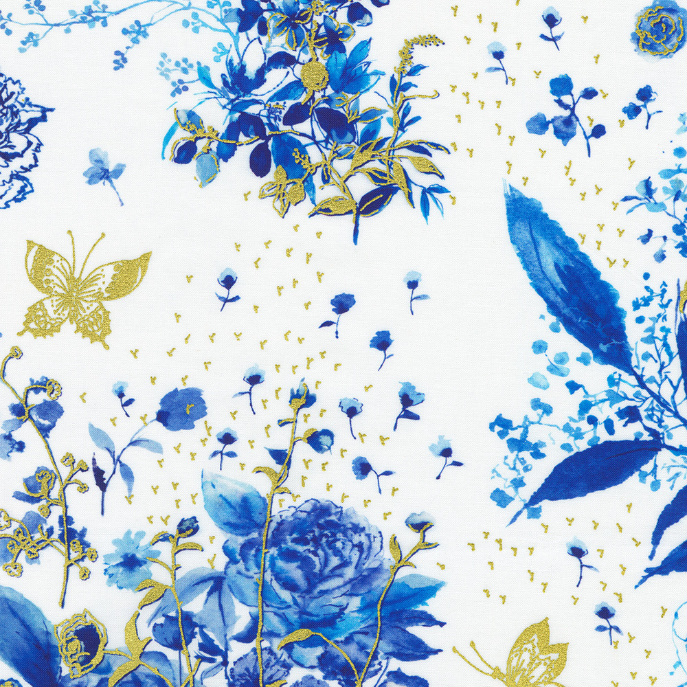 Cobalt Bliss fabric