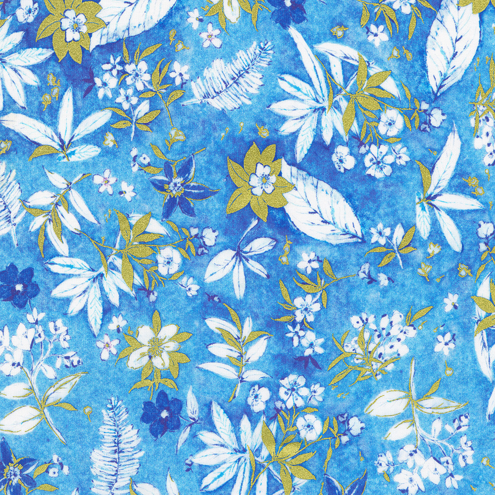 Cobalt Bliss fabric