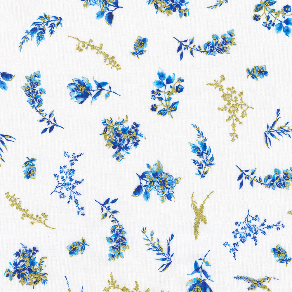 Cobalt Bliss fabric