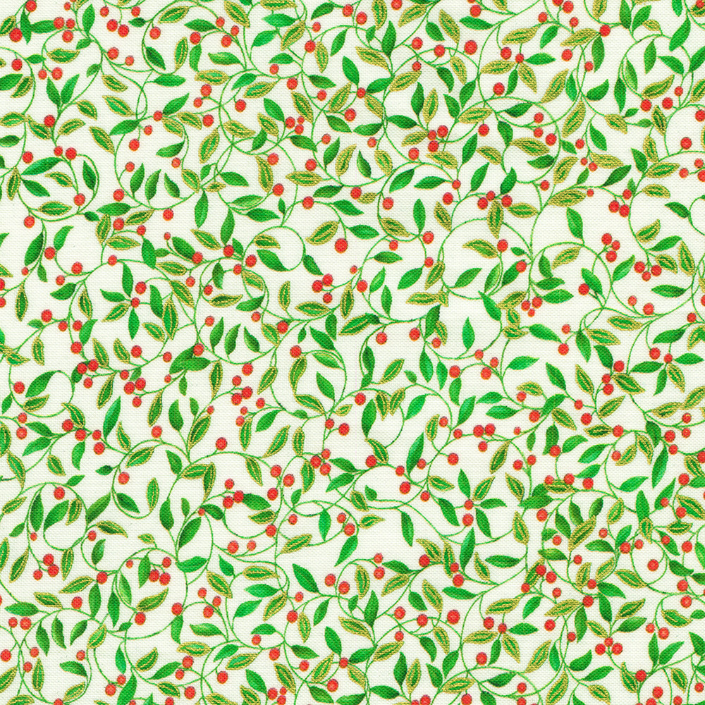 Parvaneh's Jeweled Christmas fabric