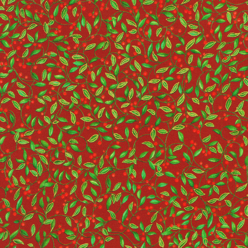 Parvaneh's Jeweled Christmas fabric