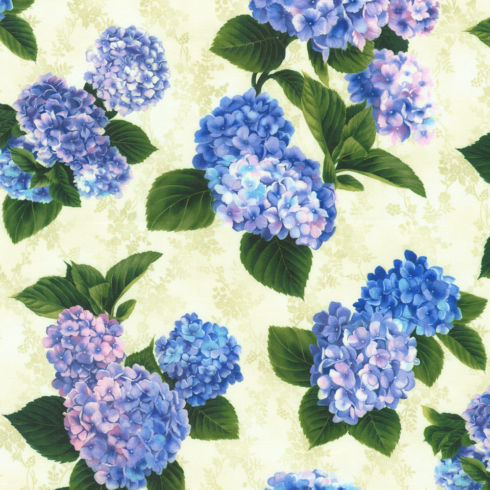 Hydrangea Grace fabric