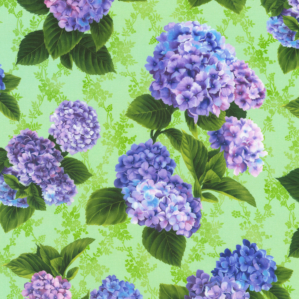 Hydrangea Grace fabric