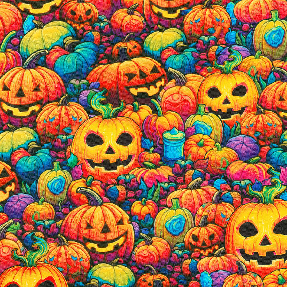 Bright Frights fabric