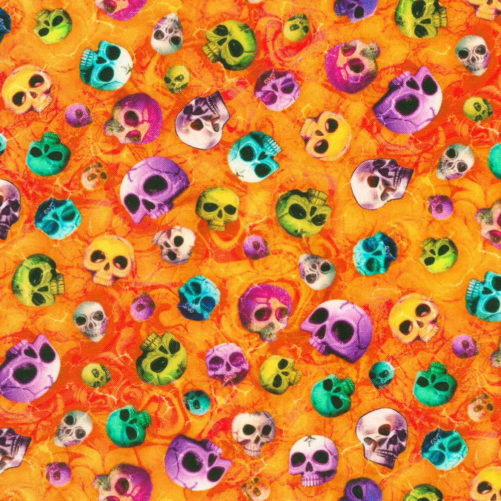 Bright Frights fabric