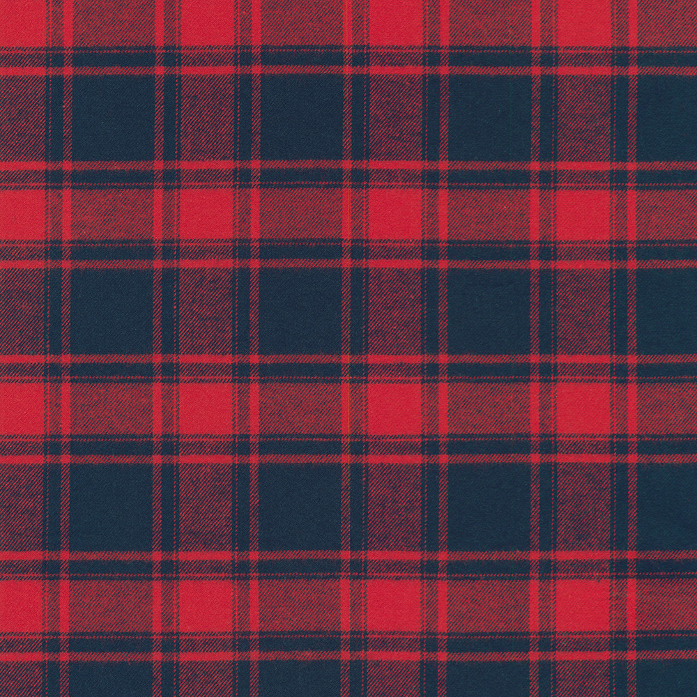 Niseko Flannel Plaids fabric