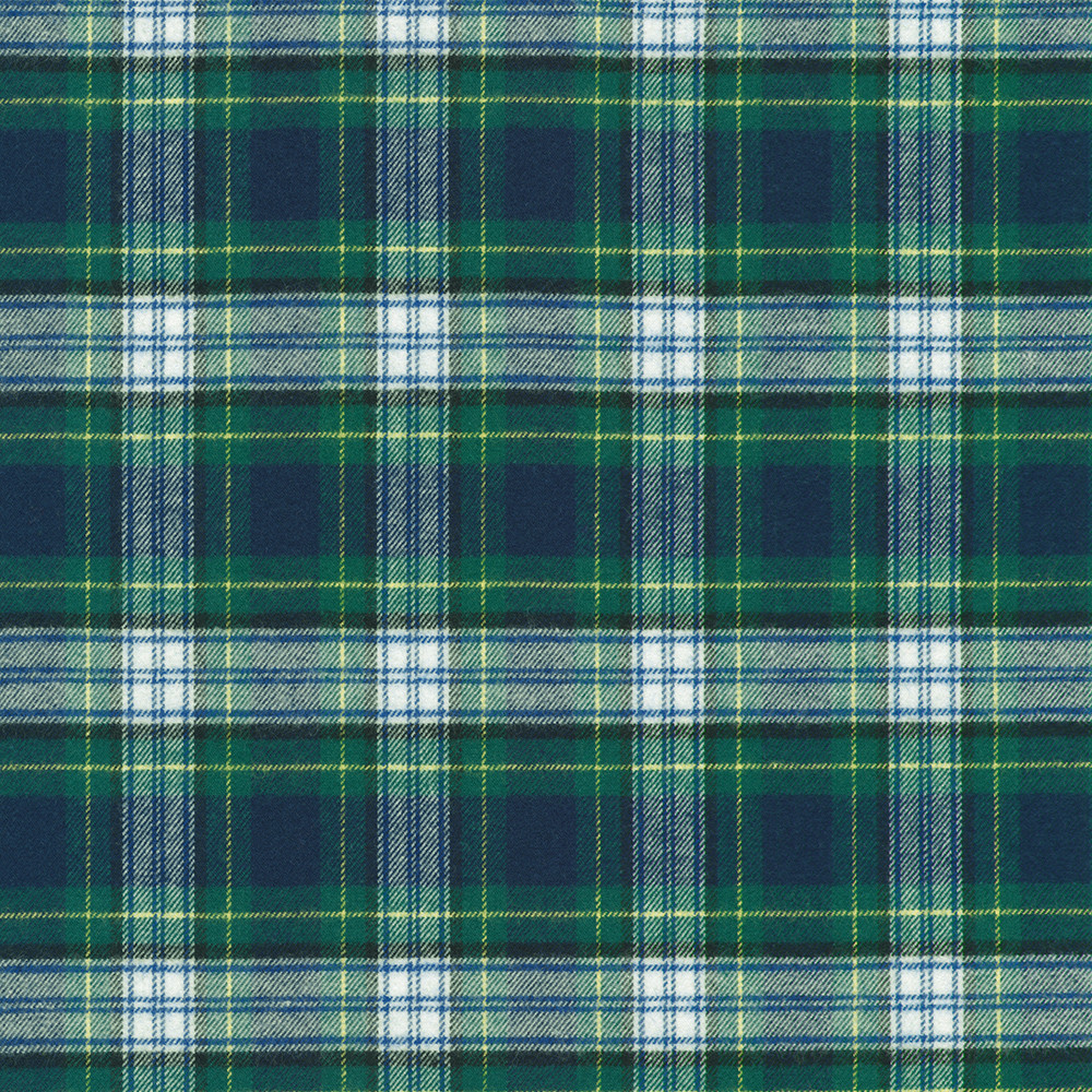 Niseko Flannel Plaids fabric