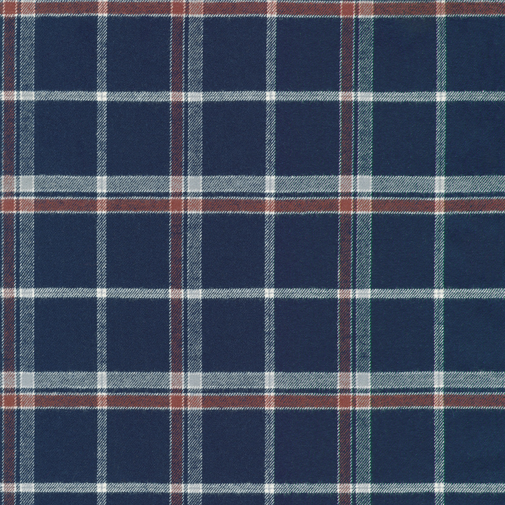 Niseko Flannel Plaids fabric