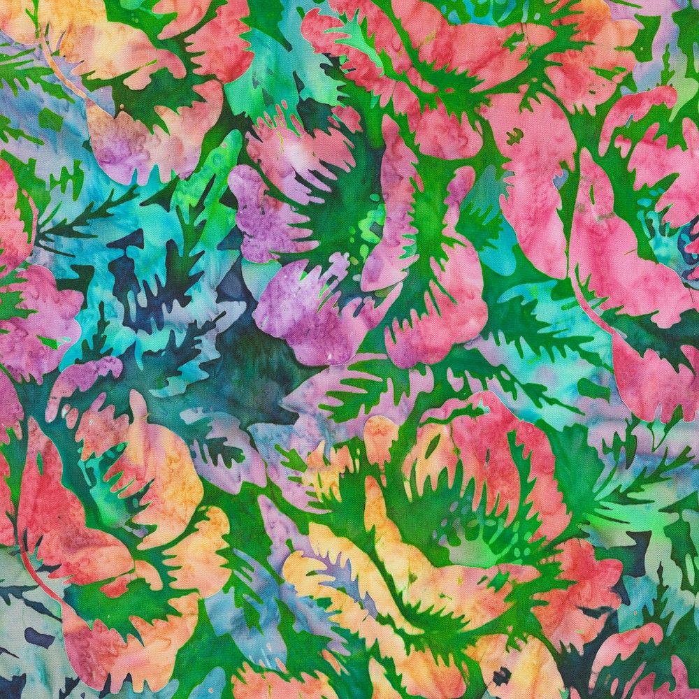 Artisan Batiks: Wild Poppies fabric
