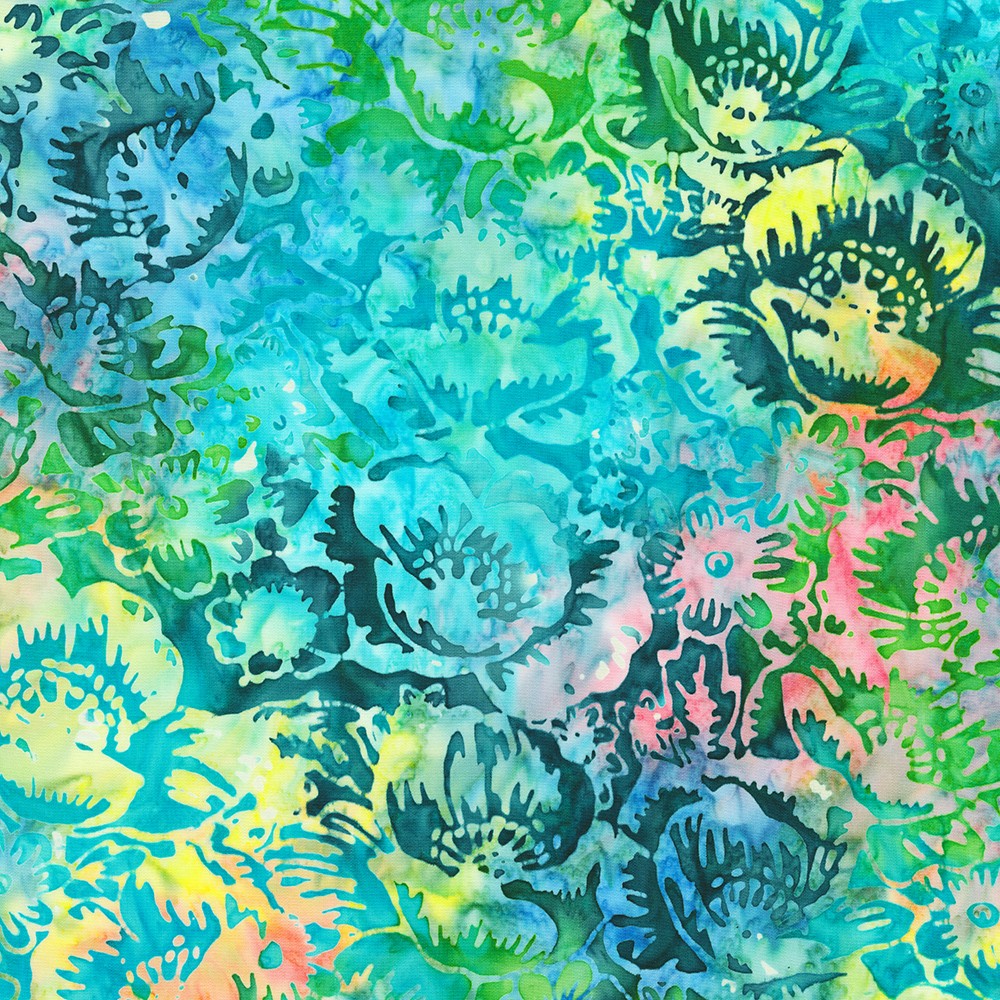 Artisan Batiks: Wild Poppies fabric