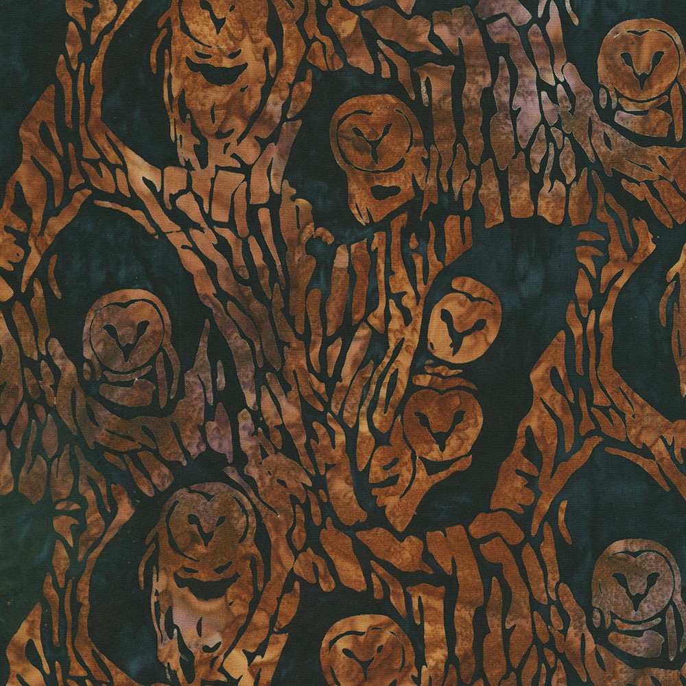 Artisan Batiks: Midnight Owls fabric