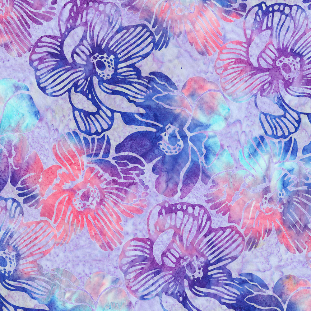 Artisan Batiks:  Serene Bouquet fabric