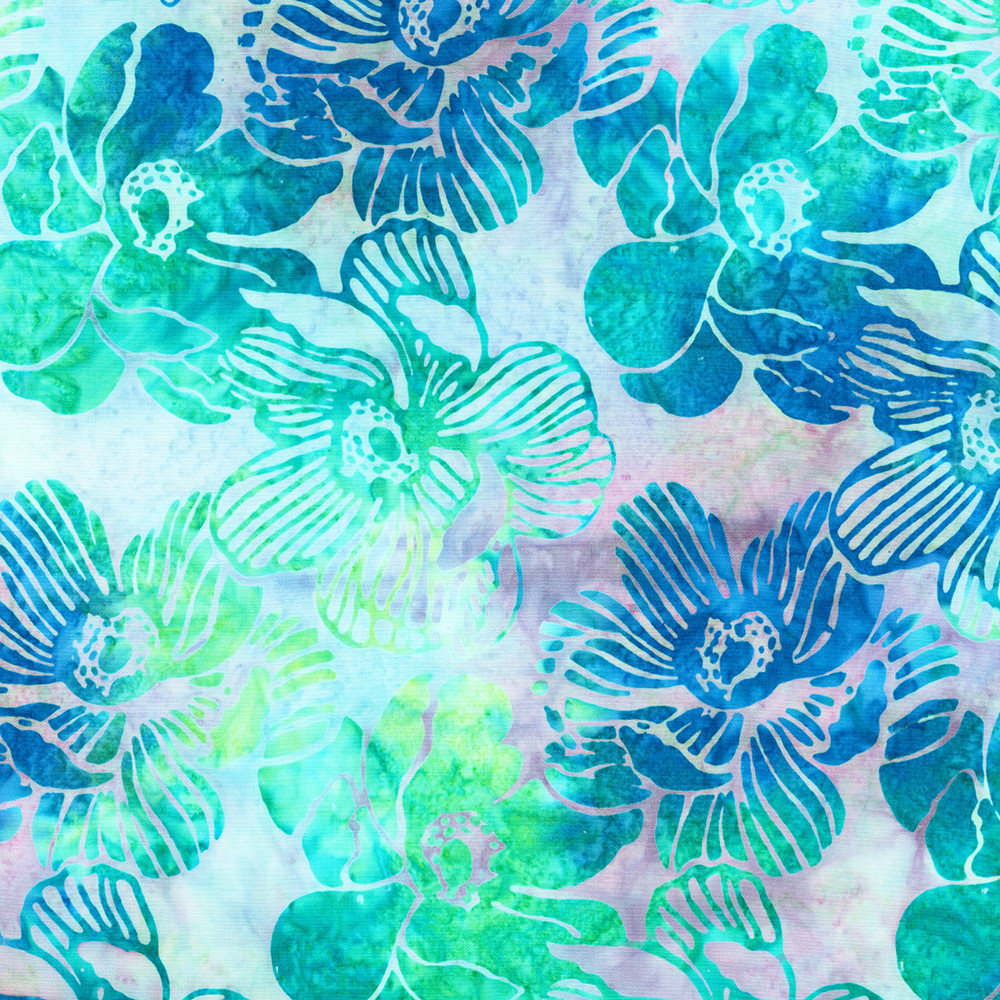 Artisan Batiks:  Serene Bouquet fabric