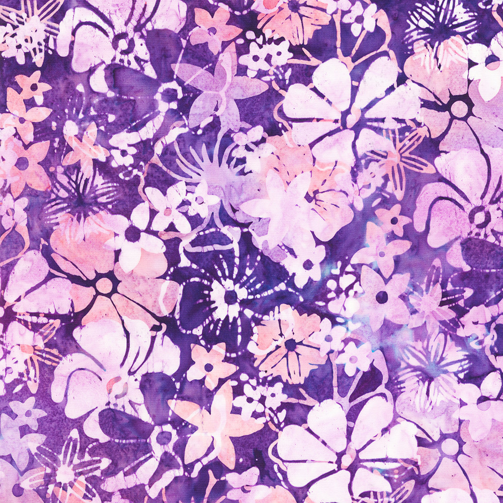 Artisan Batiks:  Serene Bouquet fabric