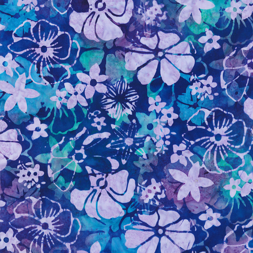 Artisan Batiks:  Serene Bouquet fabric