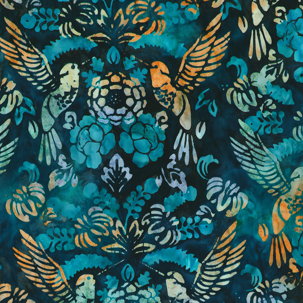 Artisan Batiks: Charming Hummingbirds fabric