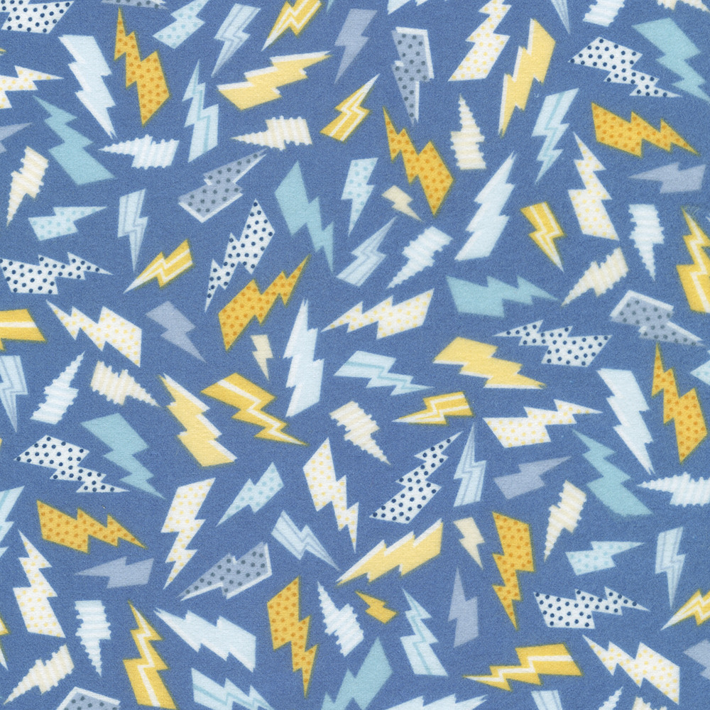 Astrobots Flannel fabric