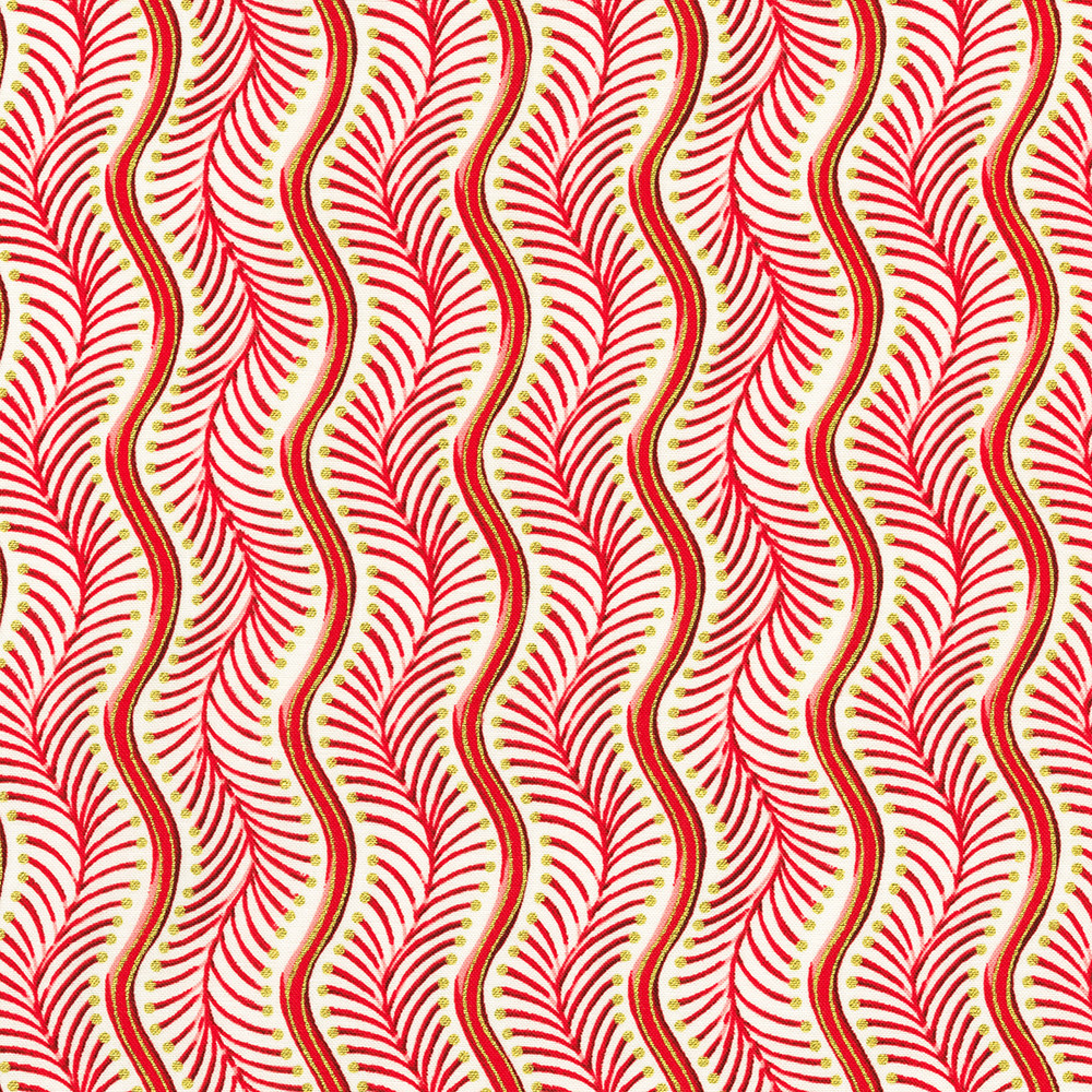 Holiday Flourish-Peppermint Twist fabric