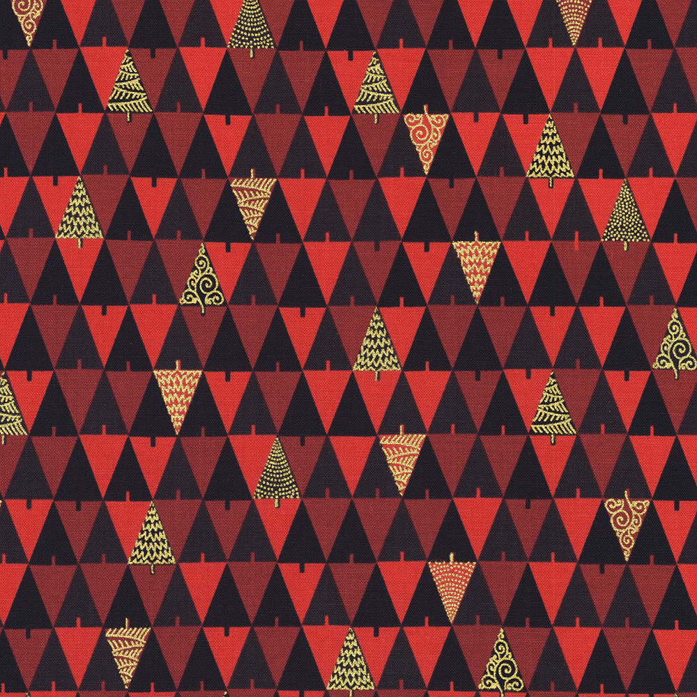 Holiday Flourish-Peppermint Twist fabric