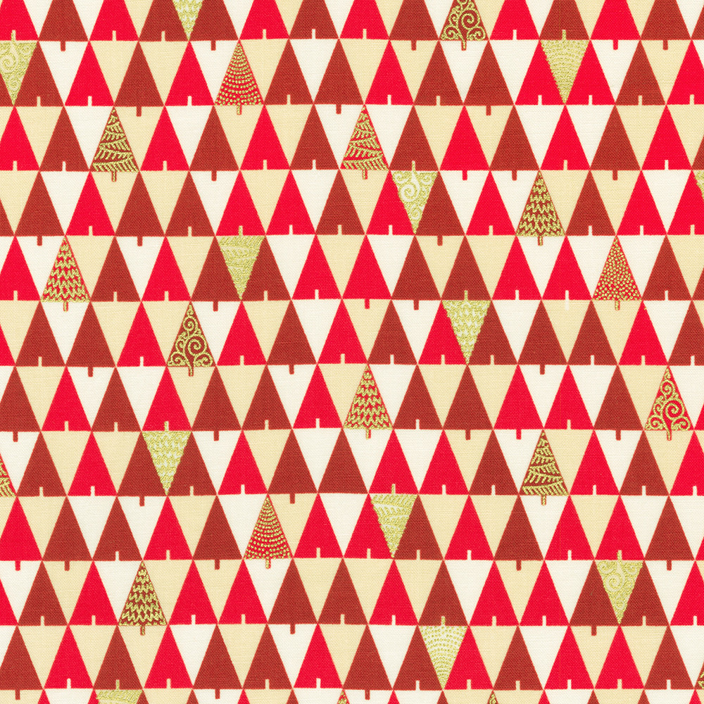 Holiday Flourish-Peppermint Twist fabric