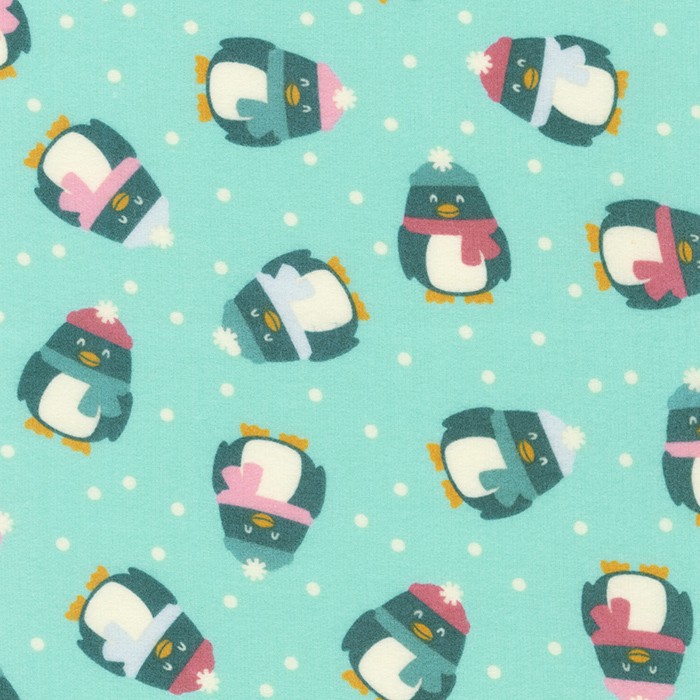 Wishwell: Snow Snuggles Flannel fabric