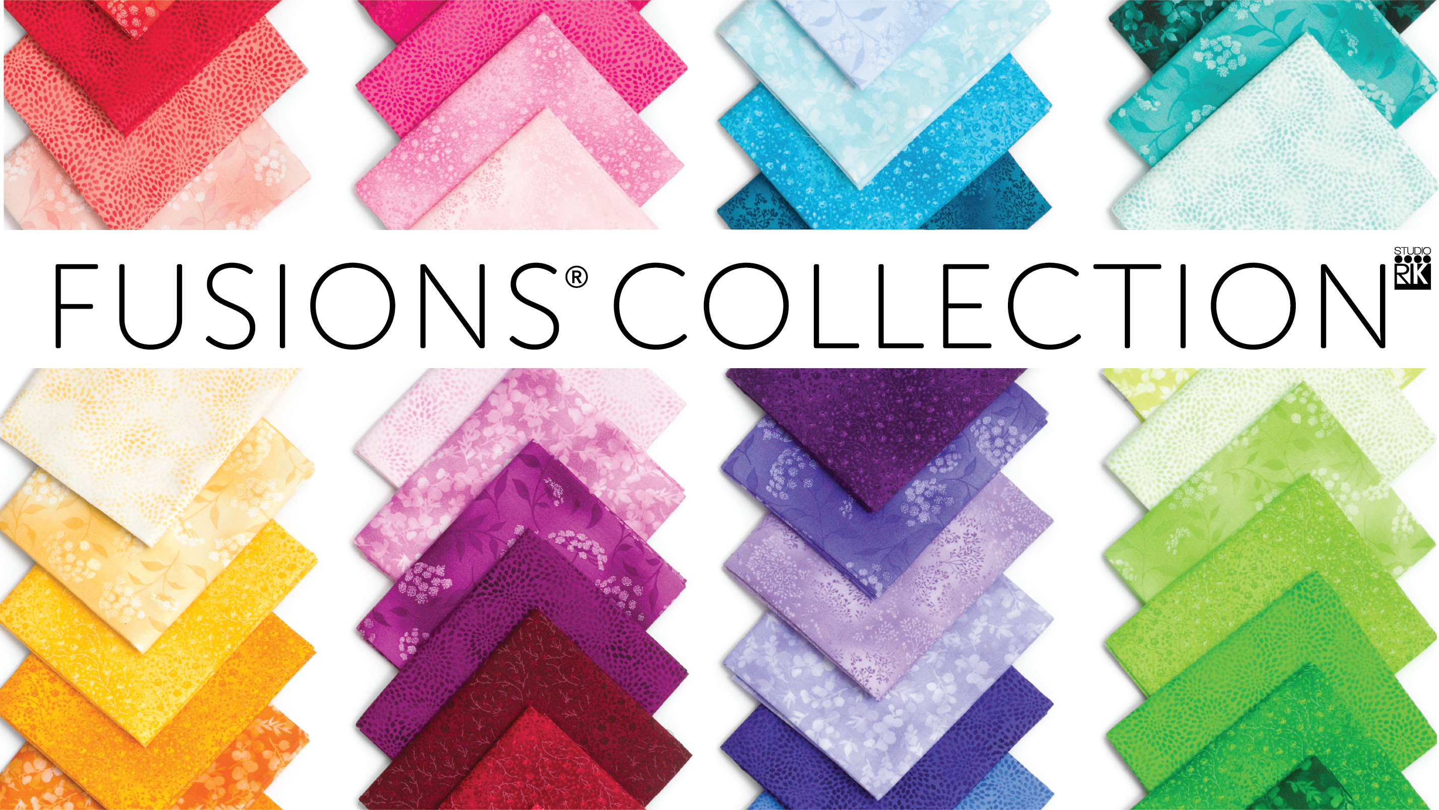 Robert Kaufman Fabrics: Fusions® Collection: Fusions® Cotton Quilting Fabric
