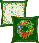 Fabric Jeweled Pillows