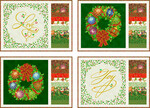 Pattern Jeweled Placemats