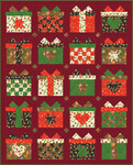 Fabric Santa's Gift