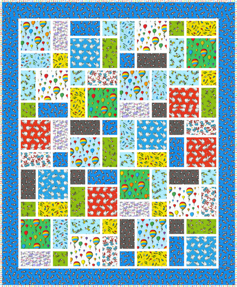 Neighborhood Free Pattern: Robert Kaufman Fabric Company