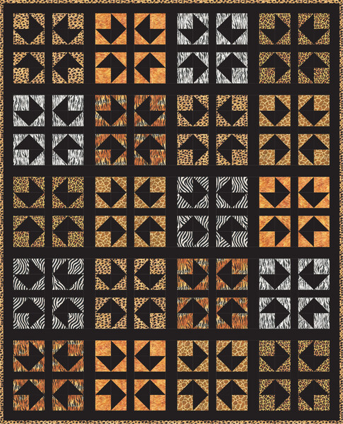 Mini Petals Free Pattern: Robert Kaufman Fabric Company