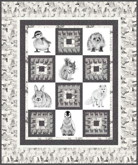 Robert Kaufman Robert Kaufman - Autumn Cats & Dogs / AMKD-21803-84-A2400001  I I I Bay Quilts